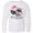 AA-White, variant on Inktastic Stealin' Your Heart Cute Raccoon Long Sleeve Youth T-Shirt