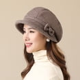 thumbnail image 4 of Women Plaid Bow Decor Cloche Bucket Hat for Spring 1920s Vintage Bowler Hat, 4 of 8