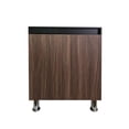 thumbnail image 1 of Mueble Gabinete para Baño De Lujo (Negro Mate/Nogal Neo), 1 of 5