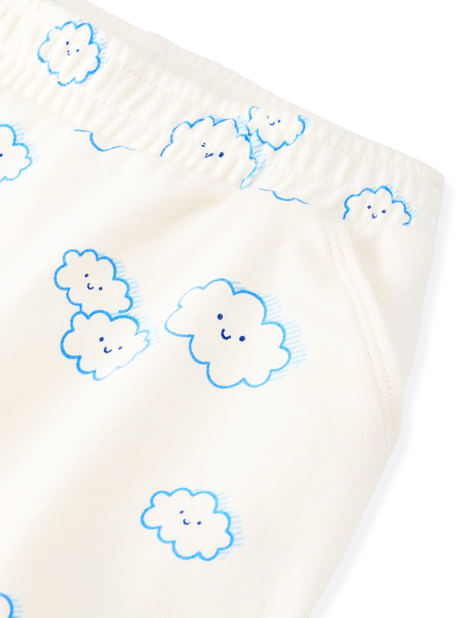 Garanimals Newborn & Baby Boy Cotton Pull-On Shorts, Solids & Prints, 3-Pack, Sizes 0 - 24M
