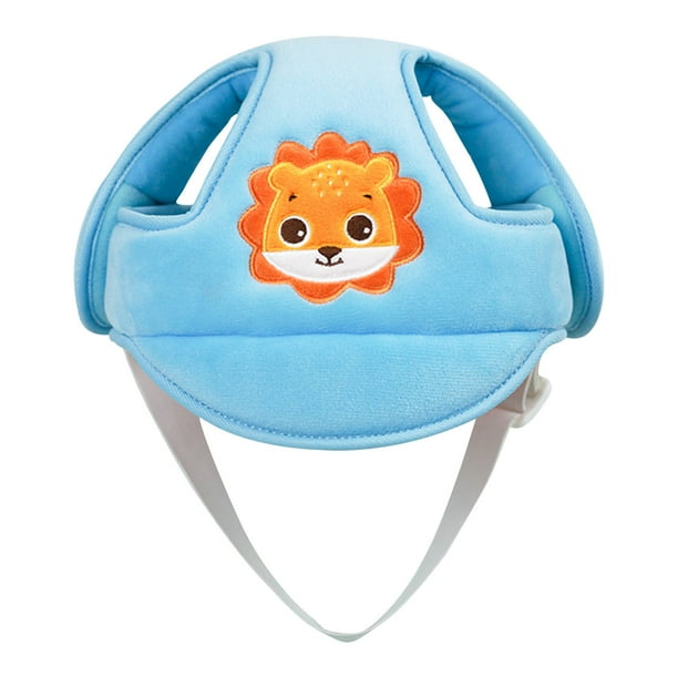 Sombrero de Soporte de Casco Suave Respirable para Bebé Pequeño, Protector de Cabeza Ajustable de 22x23cm para el Aprendizaje de Caminar Rastreado, Circunferencia de la Cabeza 45-57cm, Lavable