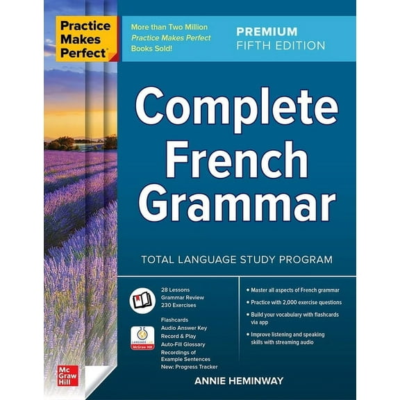 Practice Makes Perfect: Complete French Grammar, Premium Fifth Edition, (Paperback)