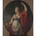 thumbnail image 3 of School of Marcello Bacciarelli 12x14 Black Modern Framed Museum Art Print Titled - Allegory of Justice -Themis, 3 of 5