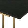 thumbnail image 4 of Serta Harton Modern Wood and Metal C Table for Living Room, Black and Gold, 4 of 7