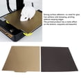 thumbnail image 4 of Hot Bed Steel Plate, Simple  Removal 3D Printer Steel Plate Strong Adhesion Flexible Heat  290x290mm with Soft  Base for Printing, 4 of 8