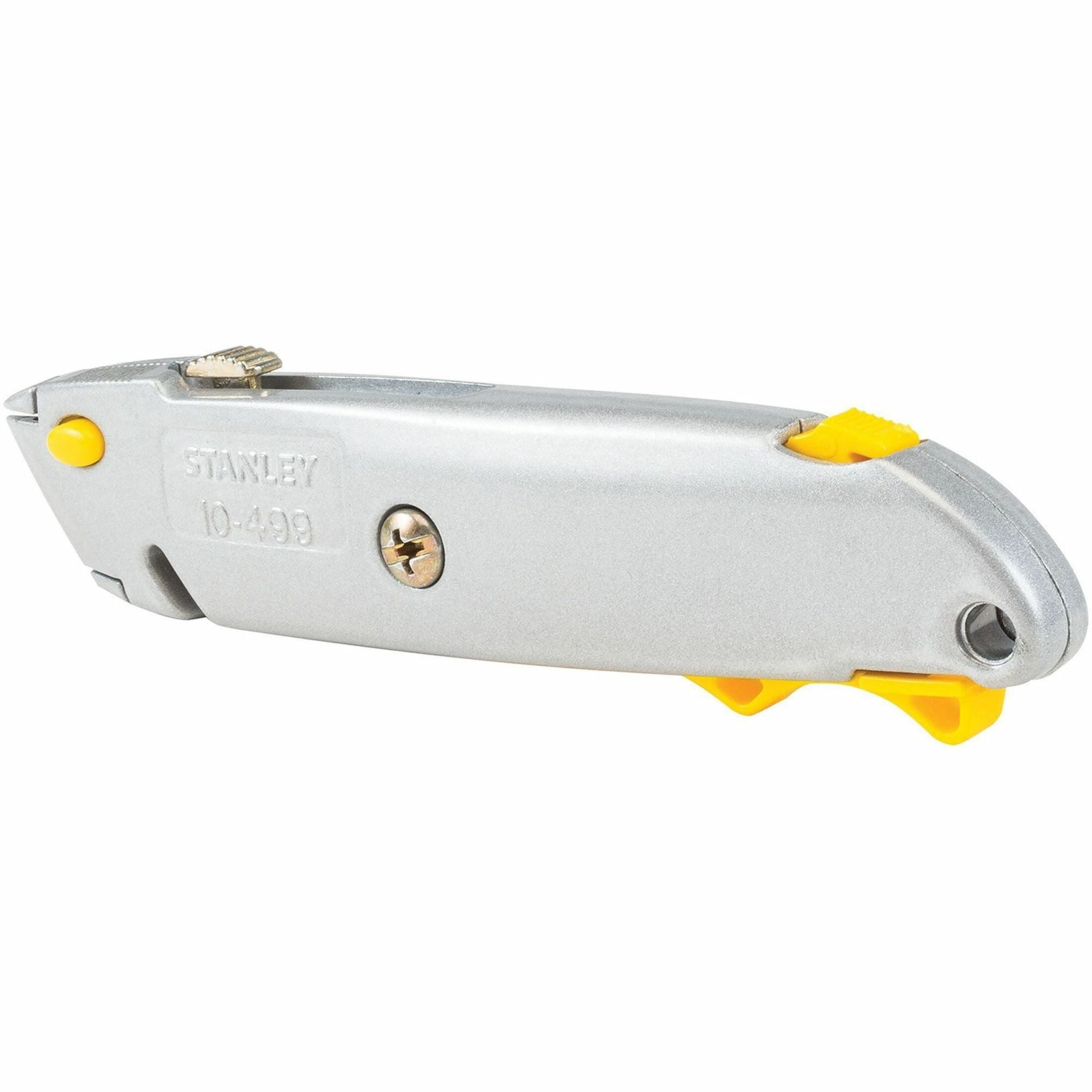 Stanley-Bostitch Quick Change Utility Knife, 6 3/8", Yellow