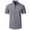 Gray, variant on JingHai Mens Non Iron Dress Shirts Clearance Wrinkle Free Short Sleeve Button Up Shirts Business Casual Button Down Shirt Gray L