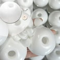 thumbnail image 3 of Blank Pressure Ball Skin DIY Kit, 2025 New Milky Blank Skins Empty Stress Ball DIY Kit, DIY Stress Ball Making Kit, with a Bottle Stopper and Glue, for Sensory & Stress Relief (Clear-6cm), 3 of 7