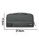 thumbnail image 2 of Estuche para pluma estilográfica Estrela, color gris, bolsa de exhibición con soporte para bolígrafo de lona impermeable, 2 of 5
