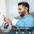 thumbnail image 6 of Active Noise Cancelling Bluetooth 6.0 Wireless Headphone, Wireless Earbuds with Adjustable Ear Hooks, 60H Playtime & LED Digital Display, IPX7 Deep Bass Sport Earphones Ear buds for Workout, Gym, 6 of 7