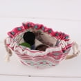 thumbnail image 4 of maskred 3 Pcs Sac de Courses Respirant en Coton et Lin Sac Cadeau à Cordon Résistant à l'Usure, 4 of 6