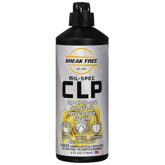Break-Free CLP-4 Cleaner Lubricant Preservative Squeeze Bottle (4 -Fluid Ounce), 2 Pack