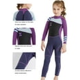 thumbnail image 5 of Kids Boys Girls 2.5mm Neoprene Wetsuit Thermal One Piece Swimsuit UV Protection Rash Guard, 5 of 14