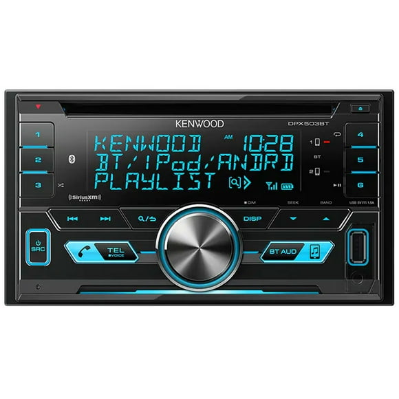 Kenwood DPX505BT 2-DIN CD Receiver with Bluetooth
