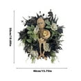 RXIRUCGD New Halloween Garland Front Door Decoration Venue Decoration