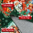 thumbnail image 6 of Lahome Decor 2' x 6' Christmas Hallway Runner Rug, 2x6ft Kitchen Rug, Elk, Christmas Tree, Sleigh, House Pattern Non-Slip Washable Indoor Area Rug,Green, 6 of 10