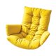 thumbnail image 2 of Cojín para columpio de jardín, relleno suave, para silla tipo huevo, cojín para hamaca, para columpio. Amarillo, 2 of 9