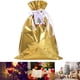 thumbnail image 5 of Bolsa de dulces de Navidad con cordón para galletas, aperitivos, bolsa de embalaje, regalo de fiesta impreso de Navidad, decoraciones de Año Kits de decoración para fiestas Oro láser medio Bearachild  HA001673-03, 5 of 6