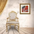 thumbnail image 3 of Combs, Joyce 26x26 Gold Ornate Wood Framed with Double Matting Museum Art Print Titled - Lava I, 3 of 4