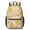Chick and Egg, variant on Rooster and Turkey Brown Pattern 17" School Backpacks for Teens,Waterproof Oxford Fabric,S-Shape Padded Straps for School,Travel,Hiking,Camping