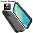 thumbnail image 4 of Galaxy A16 5G Case , 2 in 1 Phone Case for Samsung Galaxy A16 5G 6.7 inch ,Takfox Shockproof Protection Heavy Duty Armor Hard Plastic & Rubber Rugged Full Body Bumper Cover ( Black ), 4 of 12