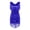 Royal Blue, variant on YONGHS Women's Sequins Latin Tango Cha Cha Dance Dress Tassels Costume