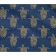thumbnail image 4 of oneOone Cotton Flex Fabric Turtle Block Print Fabric By Yard 40 Inch Wide, 4 of 4
