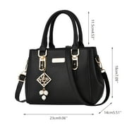 casual leather messenger bag large capacity handbag fashion womens bag