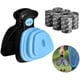 thumbnail image 1 of Pala para excrementos de perro Outtybrave con 6 bolsas de basura, recogedor para el hogar, el jardín y el exterior, herramienta de recogida, color azul, 1 of 7