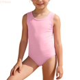 thumbnail image 2 of LYHaoo Girls Piece Swimsuit Solid Color Toddler Bathing Summer Beachwear For Kids,Girls One-Piece Swimsuit 13-14 Years, 2 of 6