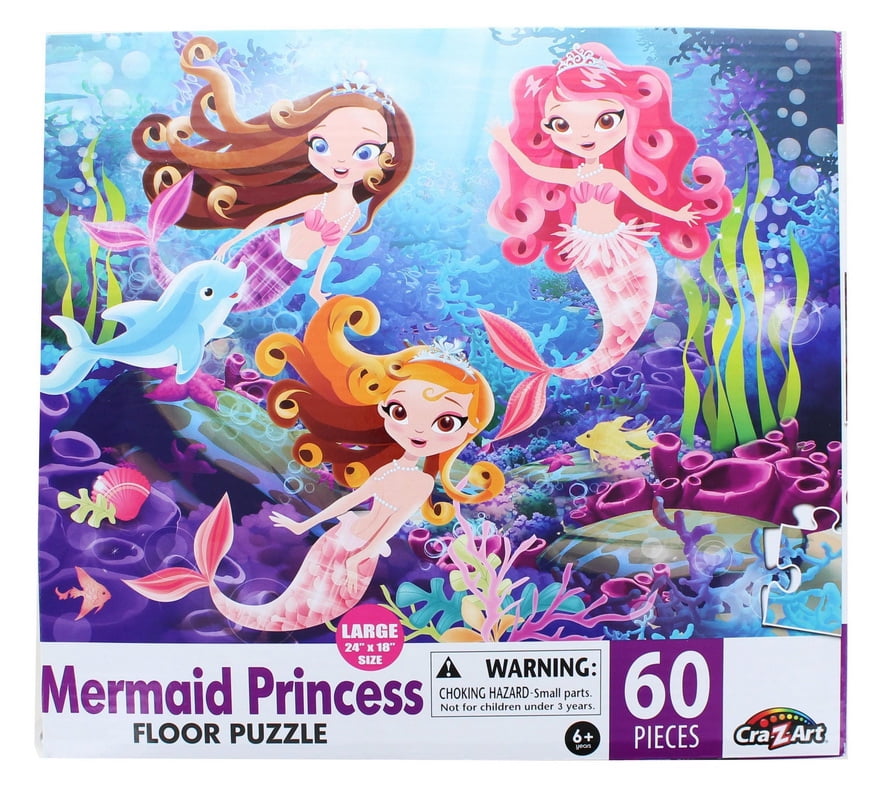 Trefl 160 Piece Kids Large Disney Princesess& Friends Floor Jigsaw Puzzle NEW 