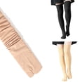 thumbnail image 2 of Misright Lightweight Split Toe Thigh High Socks Casual Sandal Split Two Toe Stockings, 2 of 17