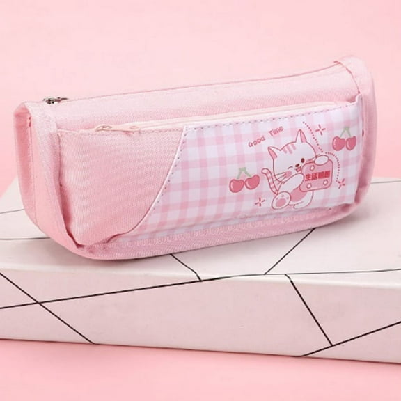 Cute Pencil Case Capacity Cute Pen Pencil Case Kawaii Stationery Pouch