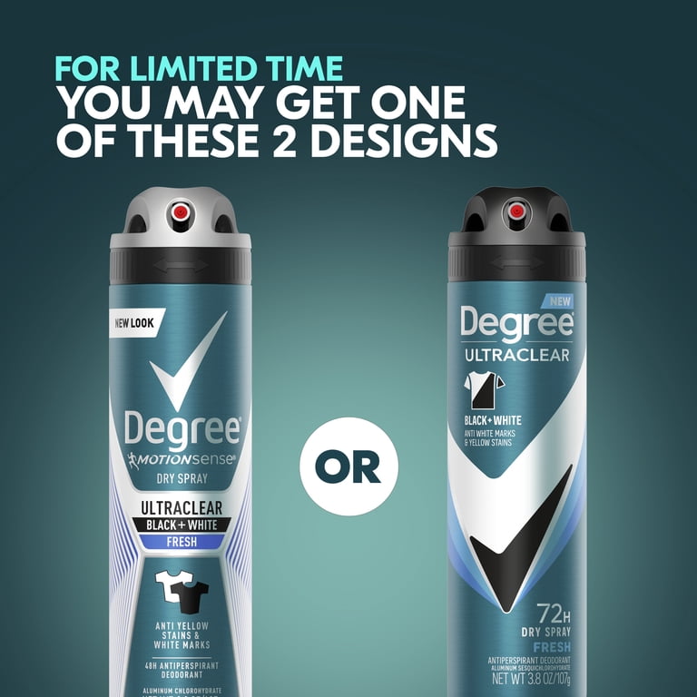 Degree Ultra Clear Antiperspirant Dry Spray Fresh, 2-Pack photo 2