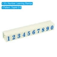 thumbnail image 3 of Juego de sellos numéricos desmontables Uxcell, combinación de sellos numéricos del 0 al 9, tamaño de fuente 21x29mm, 1 juego, 3 of 5