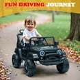 thumbnail image 4 of Ktaxon Ride On Car 12V 4.5AH, Ride On Toys for Child, Black, 4 of 6