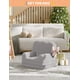thumbnail image 2 of Para niños' 2-in-1 convertible couch: teddy fleece fabric para niños pequeños sofa chair, soft fold-out couch lounger para playroom, nursery, birthday gift - green, 2 of 7