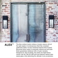 thumbnail image 3 of 82010BK-LL Lark Alex - 6.5W 1 LED Small Outdoor Wall Lantern In Modern Style-15.75 Inches Tall and 6.25 Inches Wide-Black Finish, 3 of 11