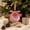 1206#Pink, variant on Velvet Fabric Covered Christmas Ball Hanging Ornament with Delicate Bow, Luxurious Velvet Bauble with Elegant Bow for Holiday Tree Decor, Sophisticated Xmas Ornament for Tree & Home Embellishment