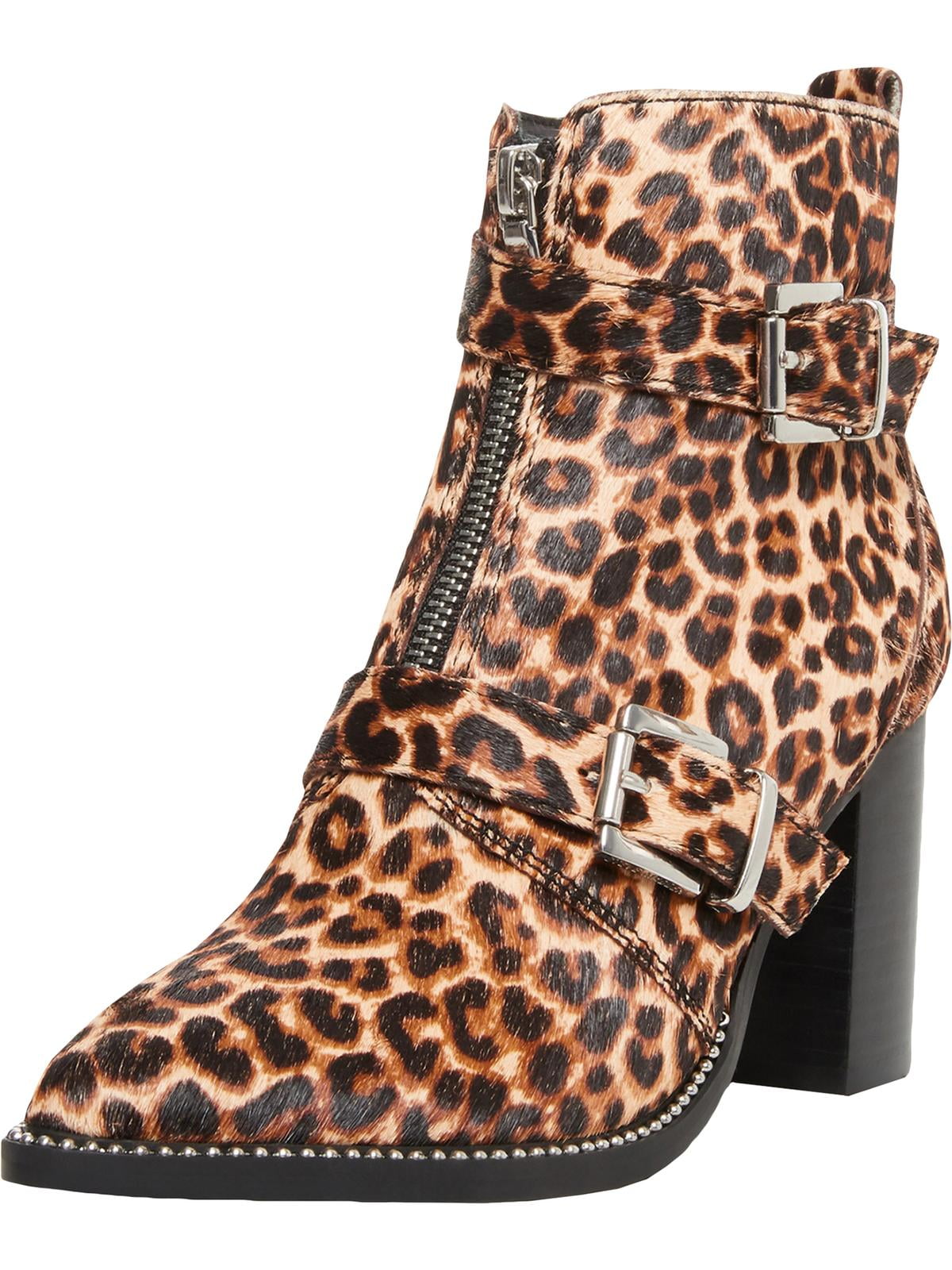 beast leopard booties