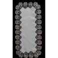 thumbnail image 1 of H0987 Cocoa Rose Oval Runner, 16 x 45 in., 1 of 1