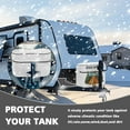 thumbnail image 4 of Yuyamidu Camping Trailer Propane Tank Cover Mountain Camper Propane Tank Protection Fit for Dual 30lb Tanks Zipper Gas Cylinder Cover Easy to Install Decor RV Accessories, 4 of 8
