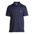 thumbnail image 3 of IZOD Men's Golf Comfort Stretch Grid Polo Shirt, 3 of 6