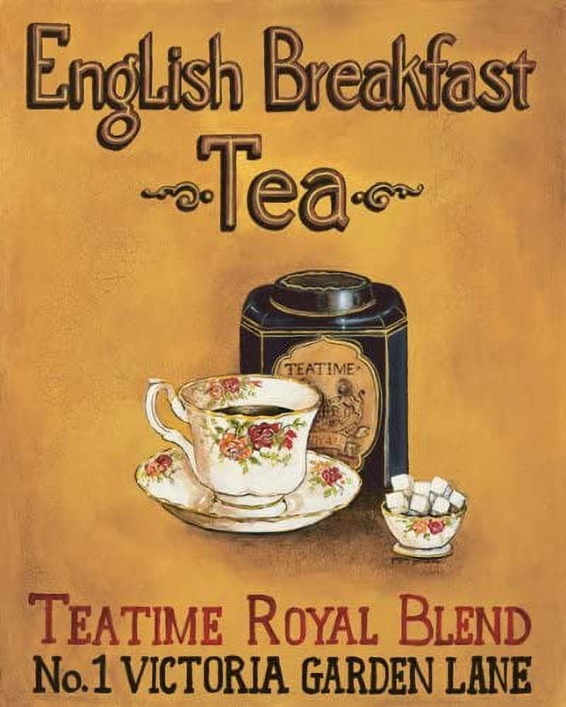 Tea Time! Vintage Tea Signs; Earl Grey, English Breakfast