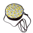 thumbnail image 4 of Lsque Tropical Lemon Pattern Shoulder Bag – Microfiber Leather Crossbody with Detachable Strap & Handle Ring, Waterproof & Durable, Elegant Everyday Carry, 4 of 5