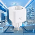 thumbnail image 1 of EU Plug 16A with Power Count Graffiti Wifi Smart Socket U Plug Mobile App Remote Control Timer Switch On/Off Switch, 1 of 5