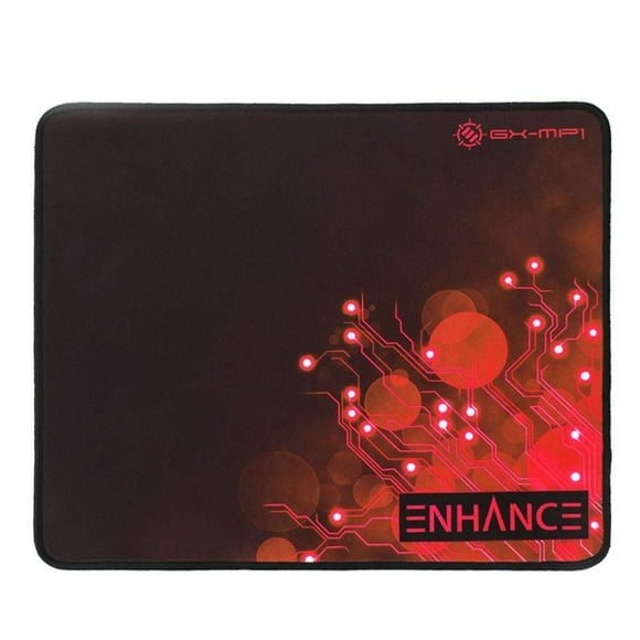 Enhance Gaming Mouse Pad with Low Friction Tracking Surface & Non-Slip Rubber Grip