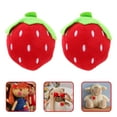 thumbnail image 5 of 6pcs Mini Strawberry Plush Toy for Kids 6cm Soft Stuffed Fruit Doll Cute Plush Ornaments for Baby Shower Birthday Party Favors, 5 of 6