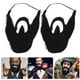 thumbnail image 4 of 2 piezas Bigote falso de bigote halloween barba divertida con elástico sog de cosplay de disfraz de vestuario, 4 of 5