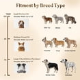 thumbnail image 3 of 5-Step Wooden  Steps for Bed, Anti-Slip  Stairs with Carpet Pads, 23.6 Inches Pet Ramp for Dogs to Get  Bed, Pet Stairs for Old & Senior Dogs/Cats, Pet Steps Ladder for High Beds/Couch Sofa, 3 of 4